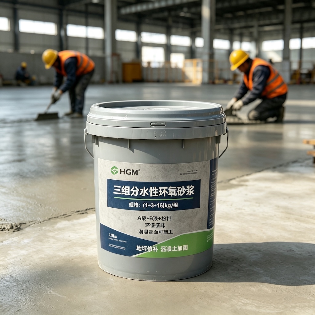 府谷三组份水性环氧砂浆